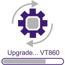 Firmwareupgrade mit USB-Stick für VT860